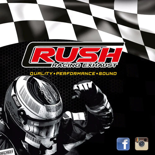 Resonador Deportivo Rush Racing Exhaust R-254009