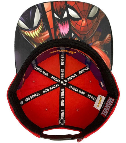 Gorra Spider-man Con Emblema-tejido(rojo) Marvel Sp21062103