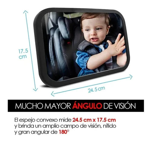 Espejo Para Bebé Retrovisor Para Auto
