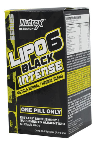 Lipo 6 Black Intense