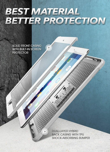 Carcasa C/protector De Pantalla Supcase Ubpro Para iPad 10.2