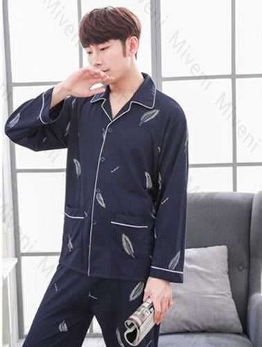 Pijama Conunto Playera Manga Larga Y Pantalon Miveni