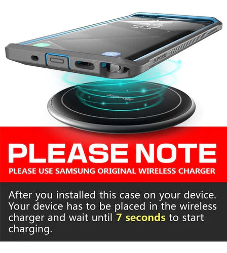 Carcasa Samsung Galaxy Note 10 Plus Supcase Ubpro Azul