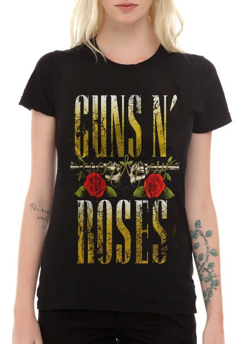 Blusa Guns N Roses Logo Big Gun Original Toxic