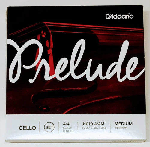 Cuerdas Para Cello Daddario Prelude 4/4 Mediana J1010