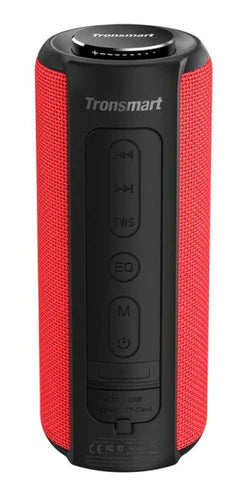 Bocina Tronsmart Soundpulse Element T6 Plus Portátil Con Bluetooth Red