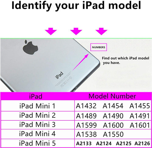 Funda Para iPad Mini 1 2 3 4 5 Generación A Prueba De Golpes