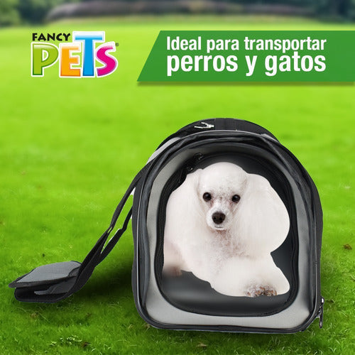 Bolso Jaula Transportadora Perros/gatos Mediano Tela Viajes