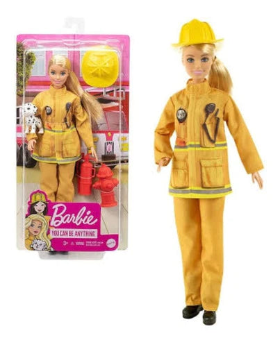 Barbie  Bombero Soy Lo Que Quiero Ser 60 Aniversario