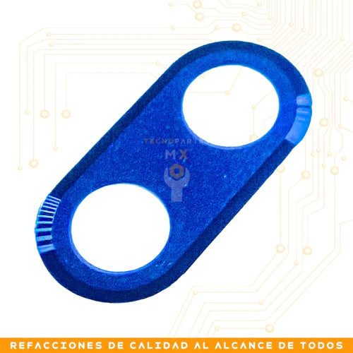 Lente Cristal De Cámara Refacción Para Moto One Hyper Azul