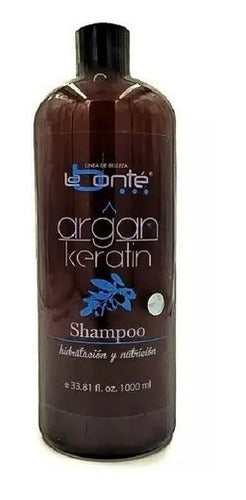 Shampoo Aceite Argan Keratina Labonte 1 Lt Cabello Procesado