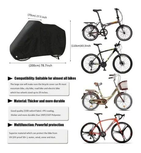 Newee - Funda Protectora Impermeable Para Bicicleta