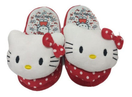 Pantuflas Hello Kitty Original Adulto Sanrio Talla 20 Al 26