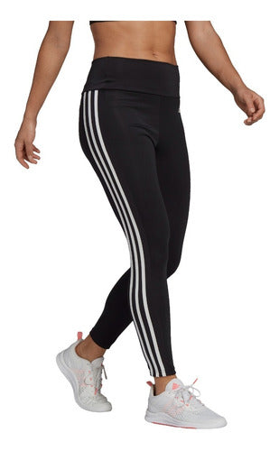 adidas Designed To Move High-rise 3-stripes 7/8 Sport Tights