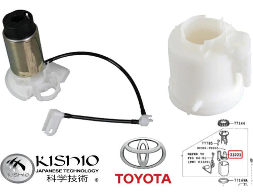 1 Bomba Gasolina Repuesto 1 Filtro Gasoli Toyota Hiace 04-17