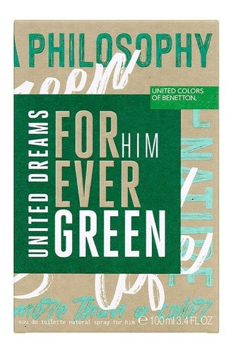 Benetton Forever Green Him Men 100ml Edt
