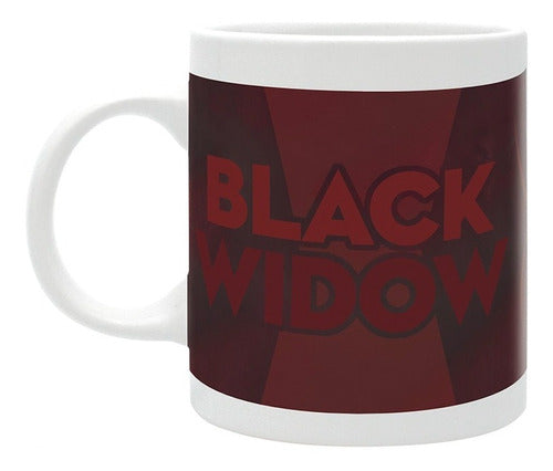 Taza Abystyle The Black Widow Marvel 320 Ml