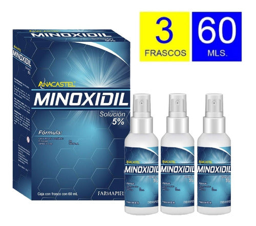 Minoxidil 5% - 3 Meses Envío Gratis