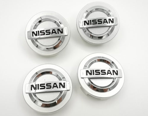 4 Tapas Centro Rin Nissan Versa Sentra Altima Maxima 60mm P