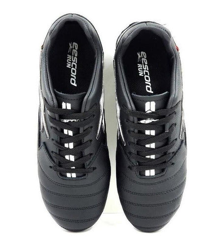Zapato De Futbol Soccer Para Hombre Eescord 8021 Neg/blanco