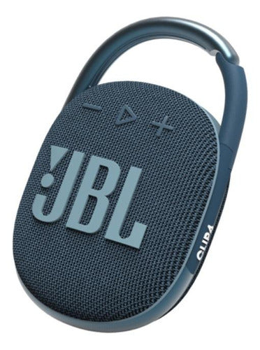 Bocina Jbl Clip 4 Portátil Con Bluetooth Blue