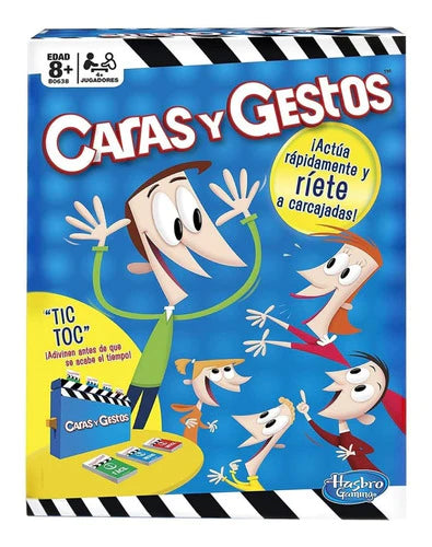 Caras Y Gestos Juego De Mesa Hasbro Español Nuevo