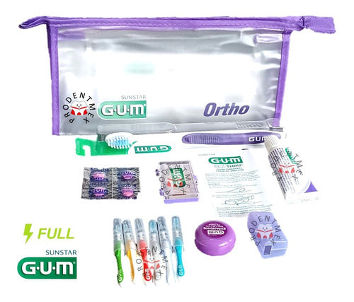 Kit De Limpieza Profesional Para Brackets / Ortodoncia Gum