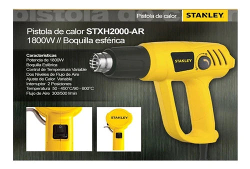 Pistola De Calor Stxh2000 Stanley