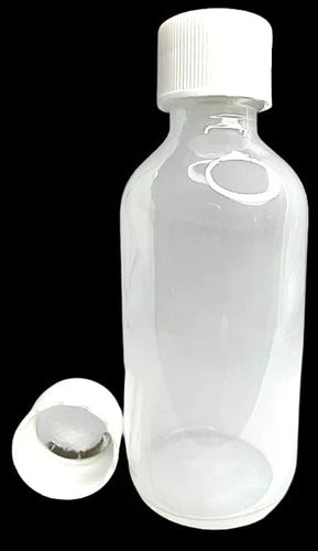 25 Botellas Frasco Vidrio Matizado 60ml Con Tapa Rosca