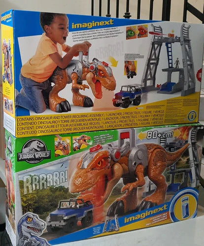 Enorme Dinosaurio T-rex Imaginext Para Niños Jurassic Park