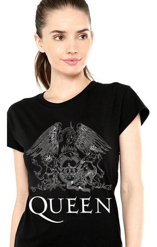 Camiseta Blusa Toxic Queen Color Negro