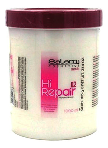 Salerm ® Hi Repair Shampoo + Mascarilla 1000ml Cabello