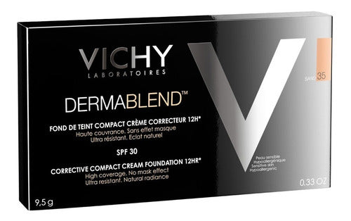 Base De Maquillaje En Crema Vichy Dermablend Tono 35, 10g