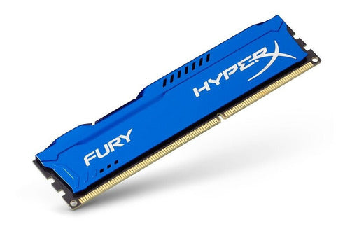 Memoria Ram Fury Ddr3 Gamer Color Azul  8gb 1 Hyperx Hx316c10f/8
