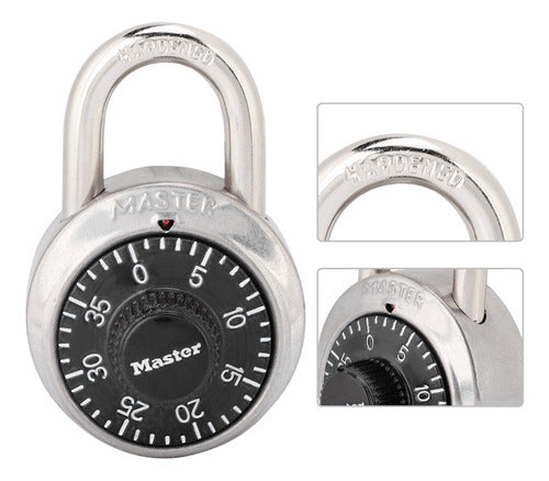 Rotary Digit Code Combination Padlock Round Security Lock
