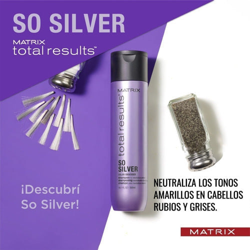 Shampoo Matizador Morado So Silver 300ml