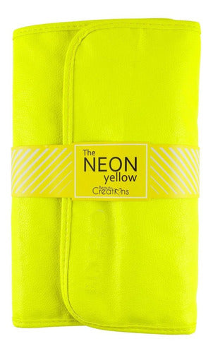 Set De 24 Brochas De Maquillaje Beauty Creations The Neon Yellow