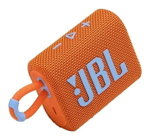 Bocina Bluetooth Jbl Go 3 Portatil Naranja