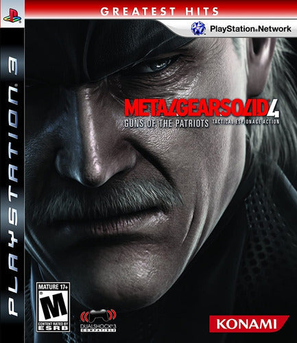 ..:: Metal Gear Solid 4 ::.. Ps3 Playstation 3 Gw