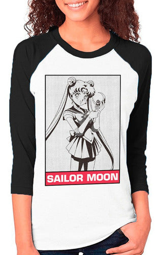 Blusa Camiseta Toxic Ranglan Sailor Moon Serena