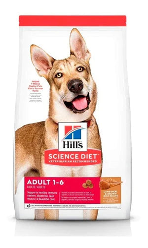 Hills Adulto Cordero Y Arroz 14.9 Kg - Alimento Para Perro