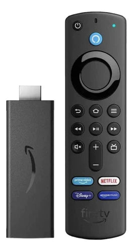 Amazon Fire Tv Stick 4k De Voz 4k 8gb Negro Con 1.5gb De Memoria Ram