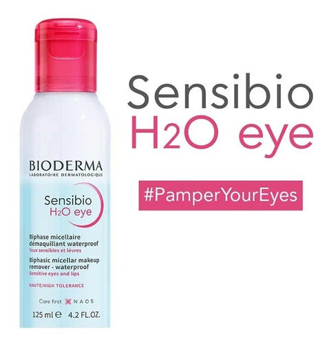 Sensibio H2o Eye Desmaquillante Bifásico Ojos 125ml Bioderma