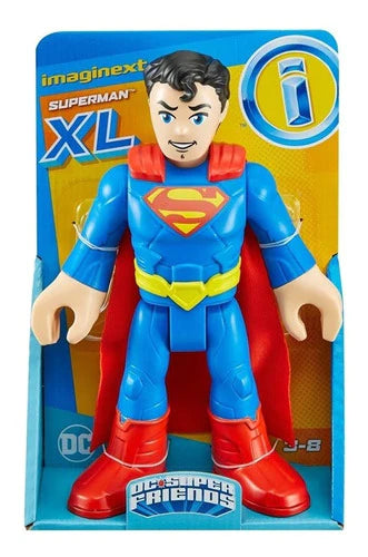 Imaginext, Dc Super Friends, Figura Superman Xl