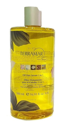 Mega Óleo 3 En 1 Argan Y Macadamia 500ml By Terramar Limited
