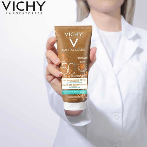 Protector Solar Eco Milk Con Ácido Hialuronico Vichy