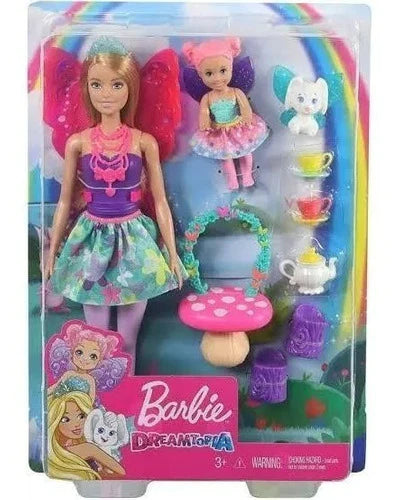 Barbie Dreamtopia - Hadas Hora Del Té  Gjk49