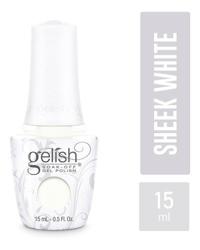 Gel Polish Semipermanente 15ml Sheek White By Gelish