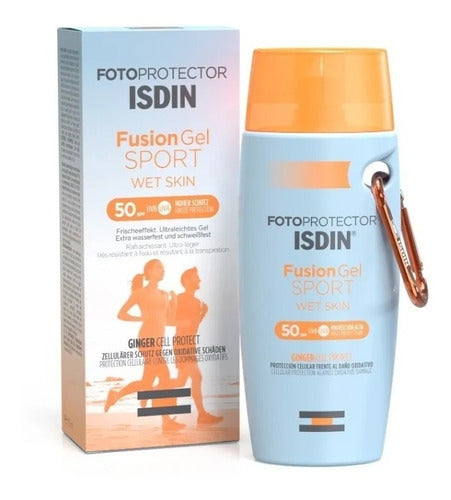 Fotoprotector Isdin Sport Fusion Gel Fps50 100 ml Wet Skin