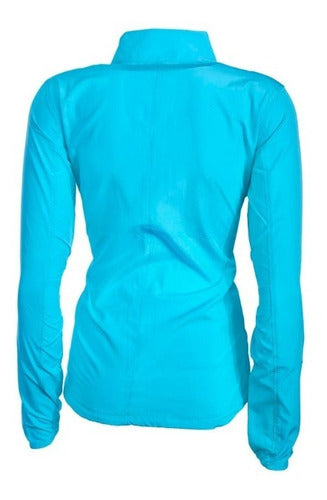 Chamarra Asics Mujer Azul Silver Jacket Running 2012a035407